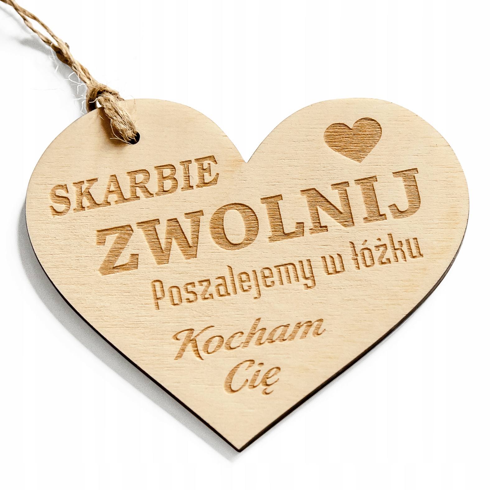 

zawieszka serce do auta samochodu Grawer