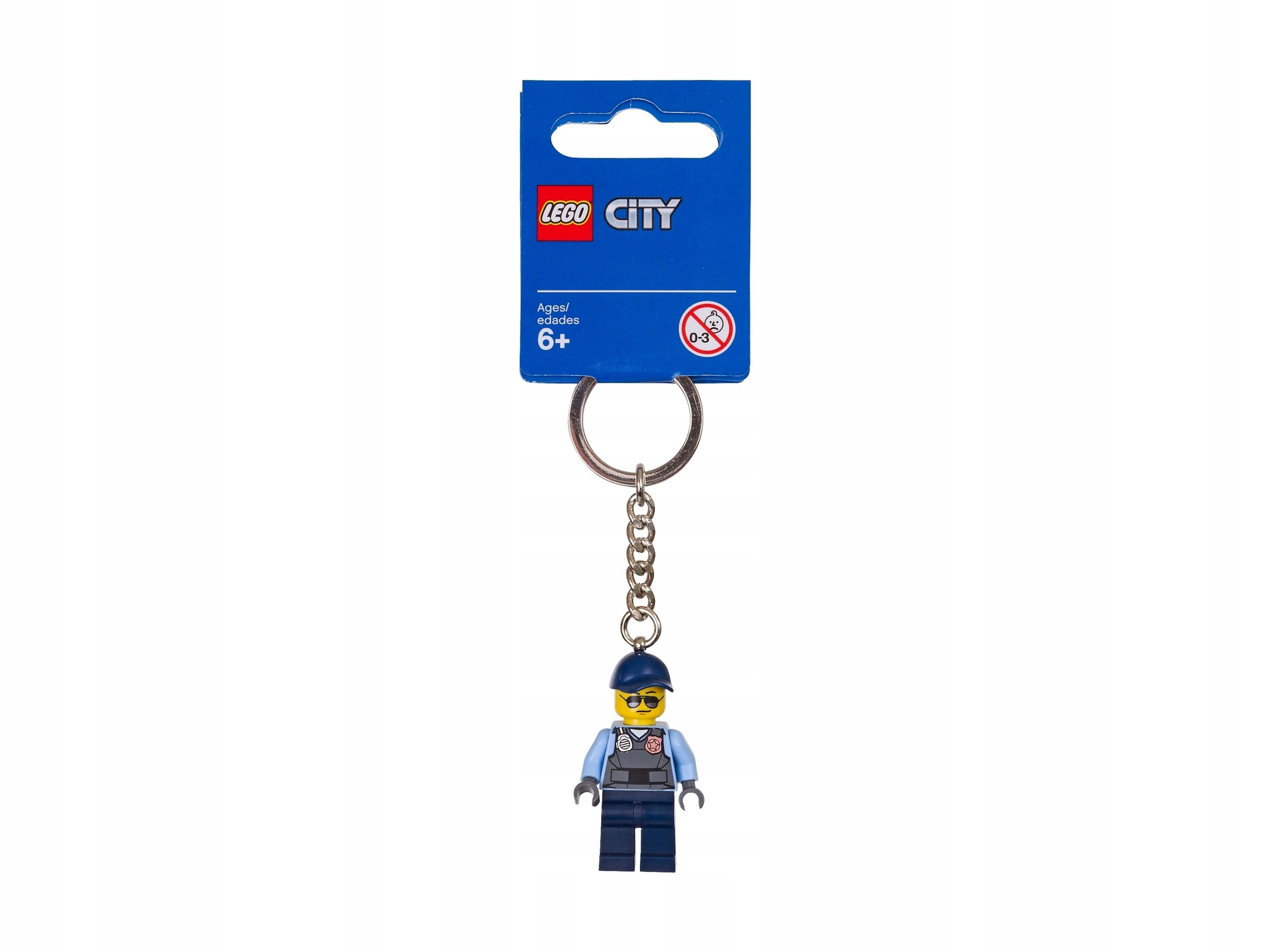 Lego 853568 City Přívěsek s vězeňským strážníkem Přívěsek Na Klíče Policista
