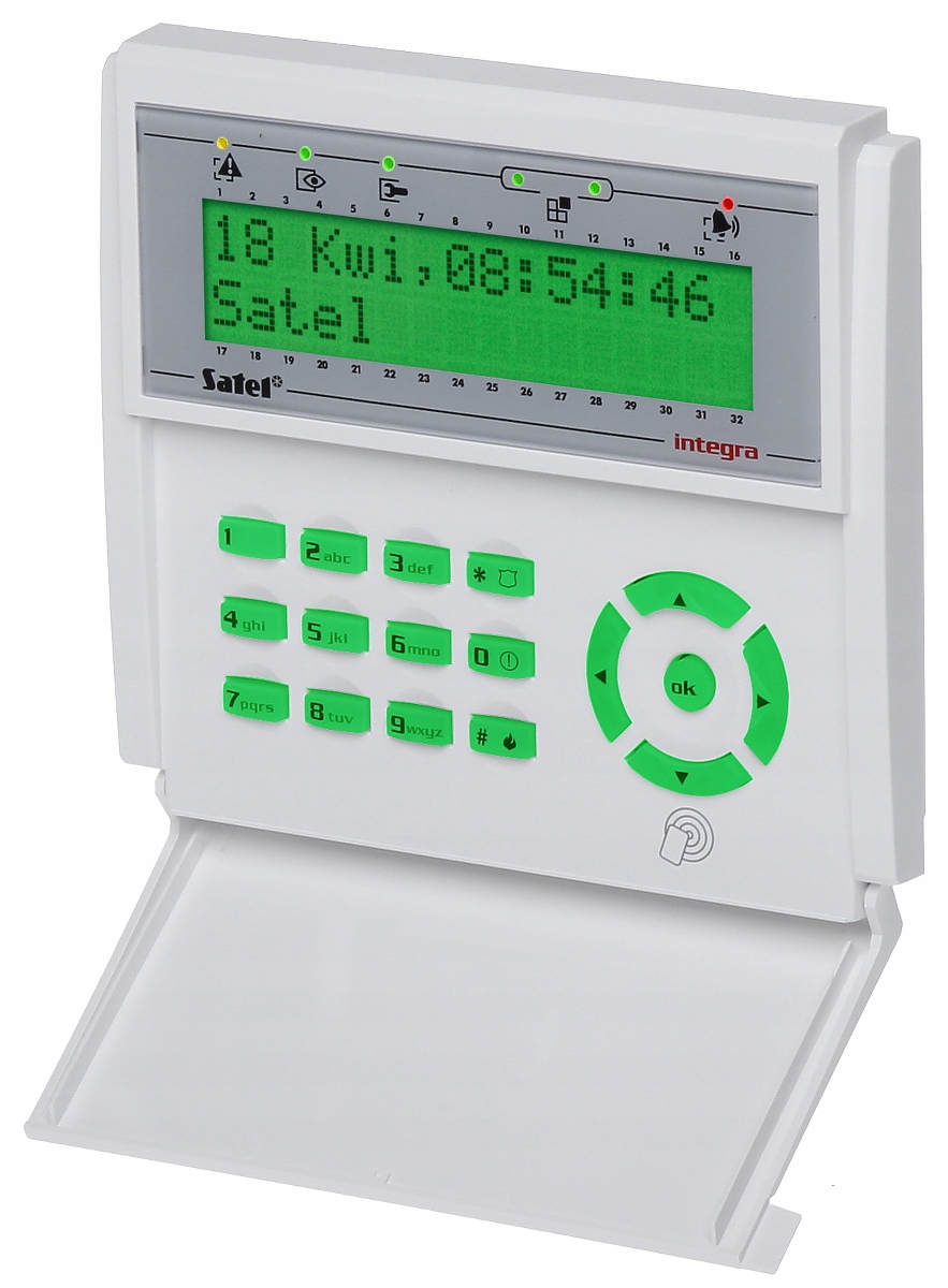 

Manipulator LCD Int-klcdr-gr Satel 36MC Gw