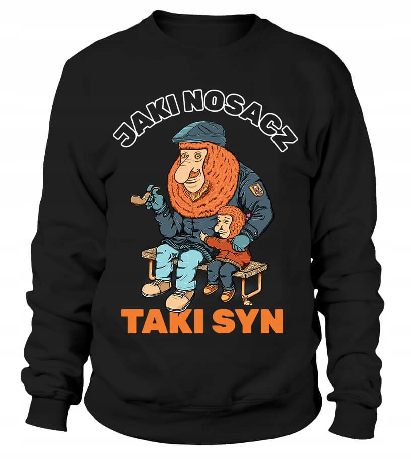 Pánská Mikina Jaký Nositel Takový Syn S Černý Dárek Pro Manžela tatínka Chlapa