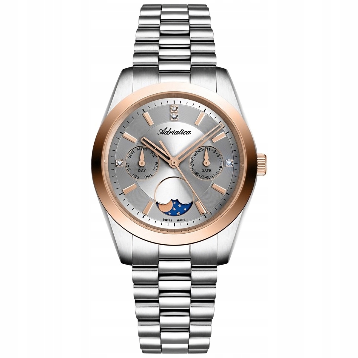 Dámské hodinky Adriatica A3802.R1R7QF Zirkony stříbrné