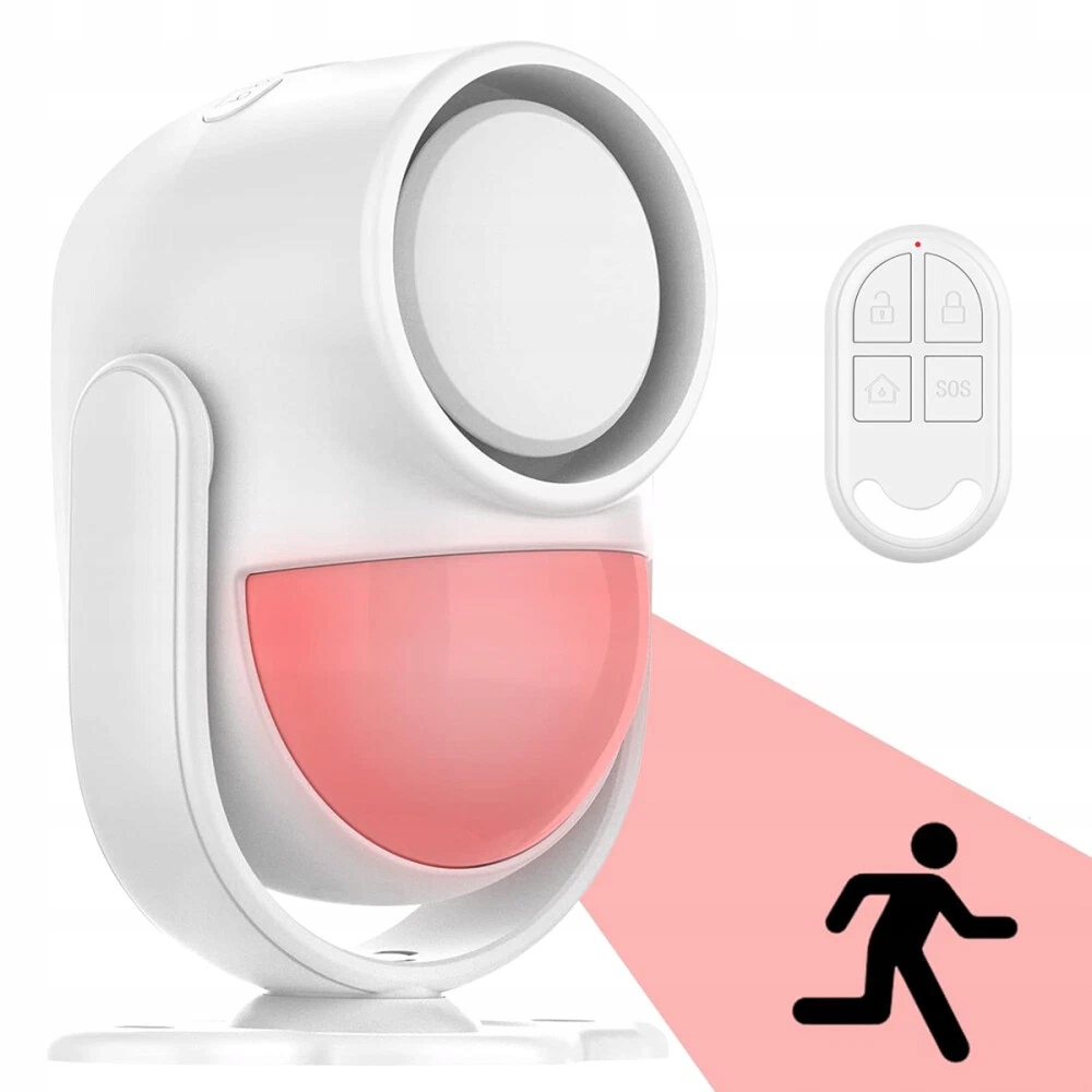 CPVAN CP2-Pro ALARM BEZPRZEWODOWY CZUJNIK RUCHU 150dB ALARMY ZESTAW 1XPILOT