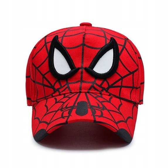 CZAPKA Z DASZKIEM SPIDERMAN PAJĄK BEJSBOLÓWKA DZIECIĘCA NA LATO 52-54 CM Marka Hopki
