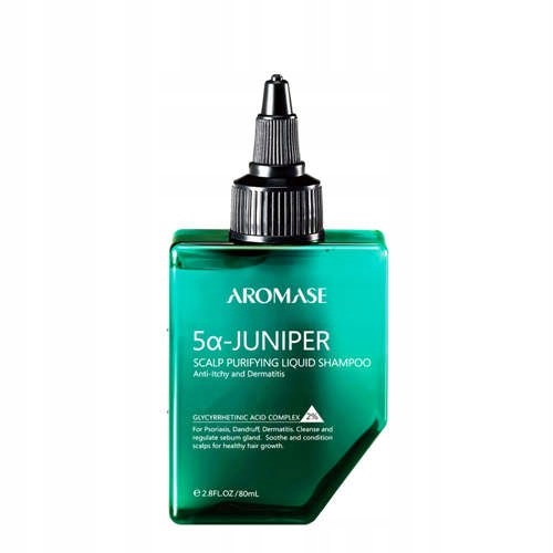 AROMASE SZAMPON - PŁYN OCZYSZCZAJĄCY SKÓRĘ GŁOWY 5A JUNIPER SCALP 80ML