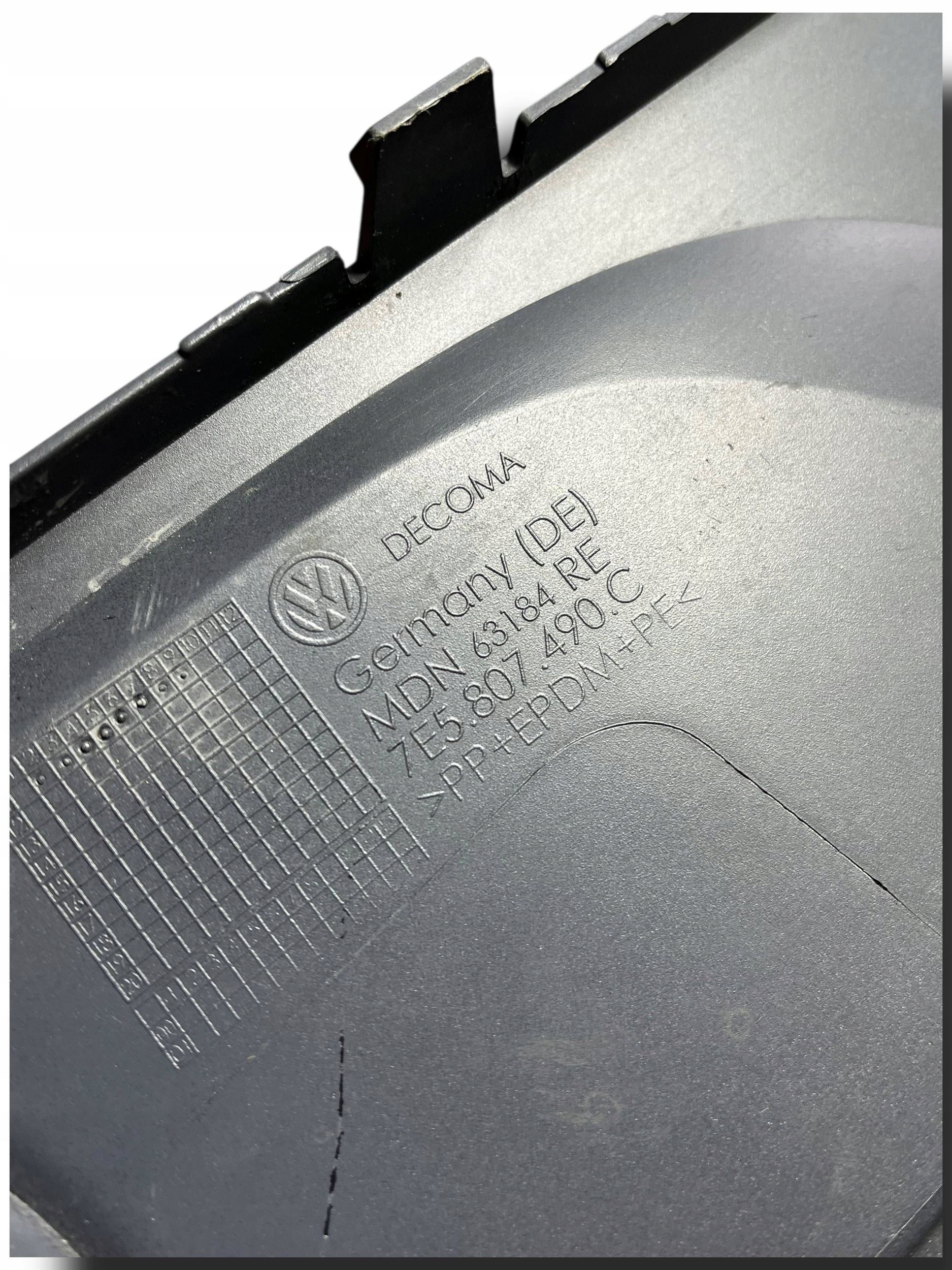 VW T5 spoiler fog lights right side 7E5807490C !J