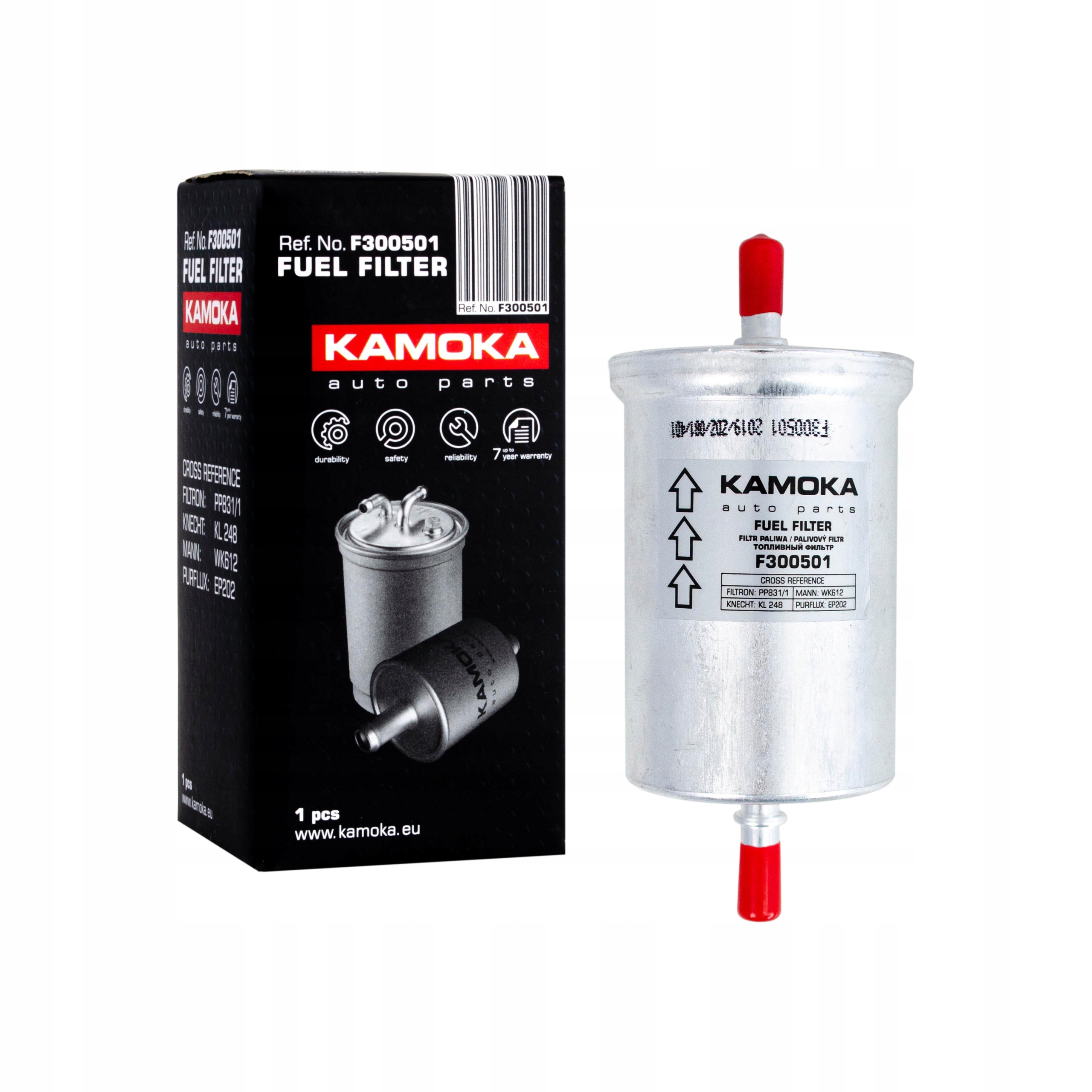 

Filtr paliwa Kamoka F300501 WK612 WK6031 PP831/1