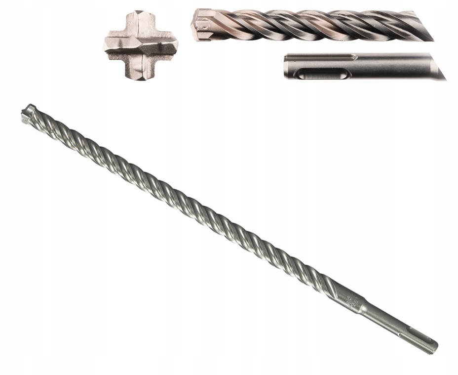 Makita Wiertło udarowe do betonu Sds+ 14x600mm Nemesis 2 1szt. 4cut E-14685