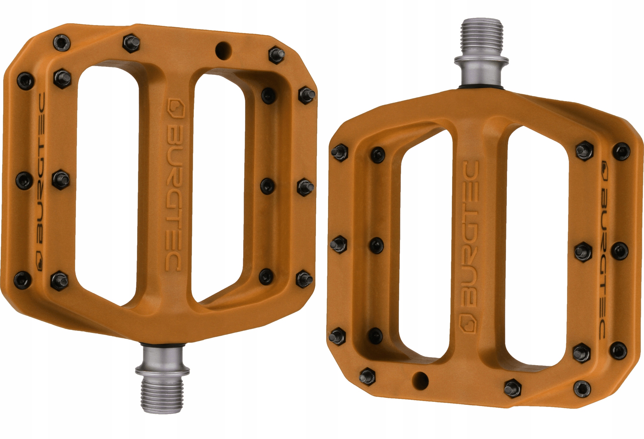 Pedały platformowe Burgtec MK4 Composite Pedals Kash Bronze