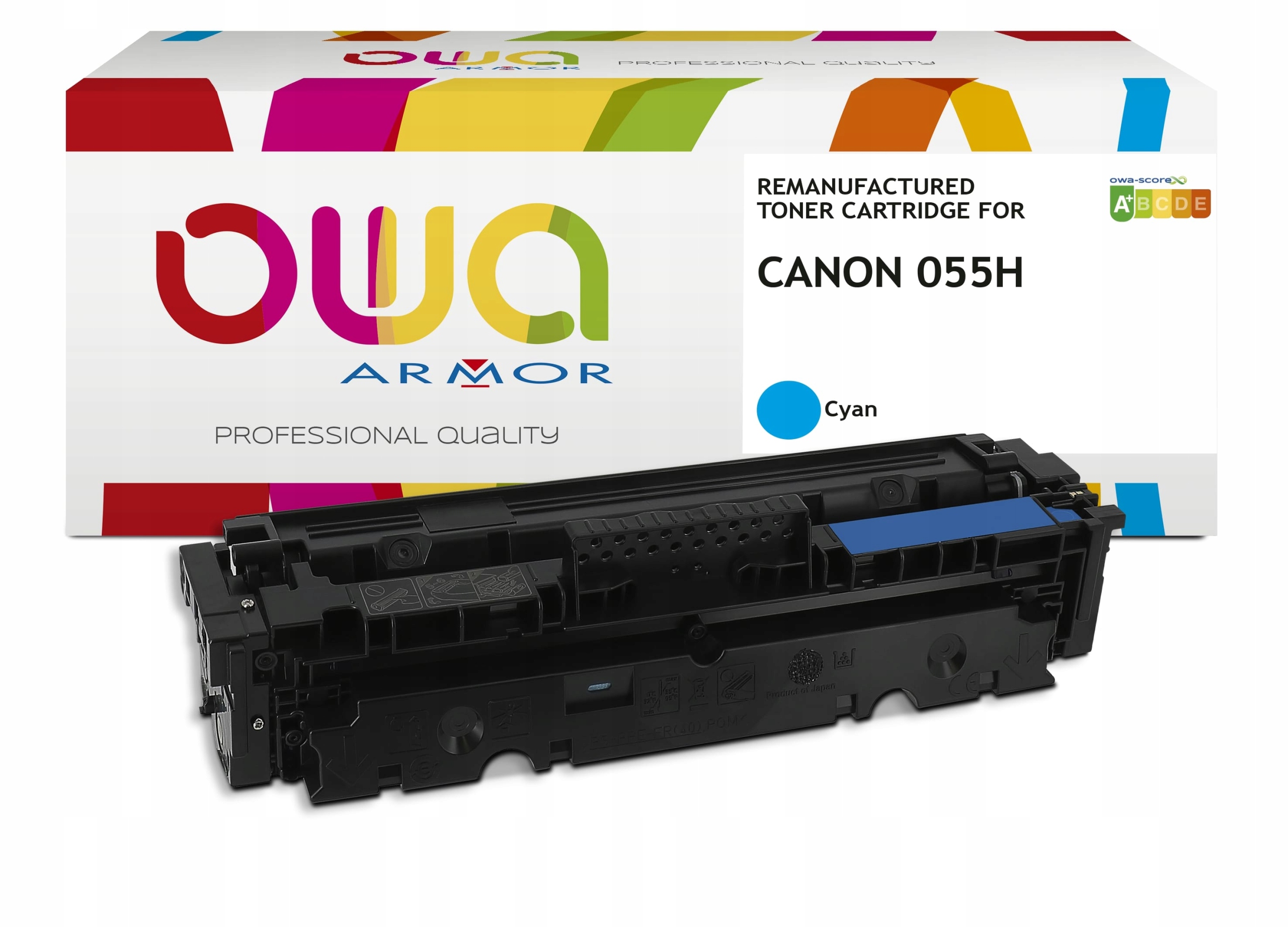 Owa Armor toner kompatibilný s Canon CRG-055H C, 5900st, modrá/ cyan…