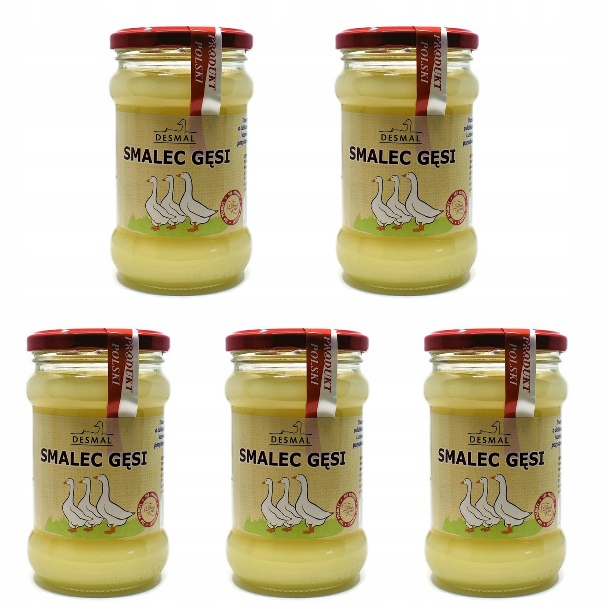 Přírodní Husí Sádlo Čisté Zdravé 5 x 300 ml