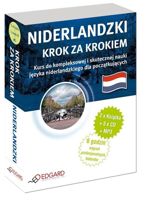 NIDERLANDZKI. KROK ZA KROKIEM 5CD+MP3 EDGARD PRACA ZBIOROWA