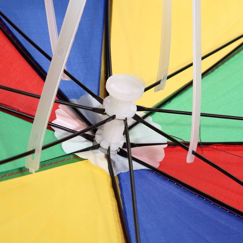 PARASOL CZAPKA WĘDKARSKA PRZECIWDESZCZOWA Kolor dominujący wielokolorowy