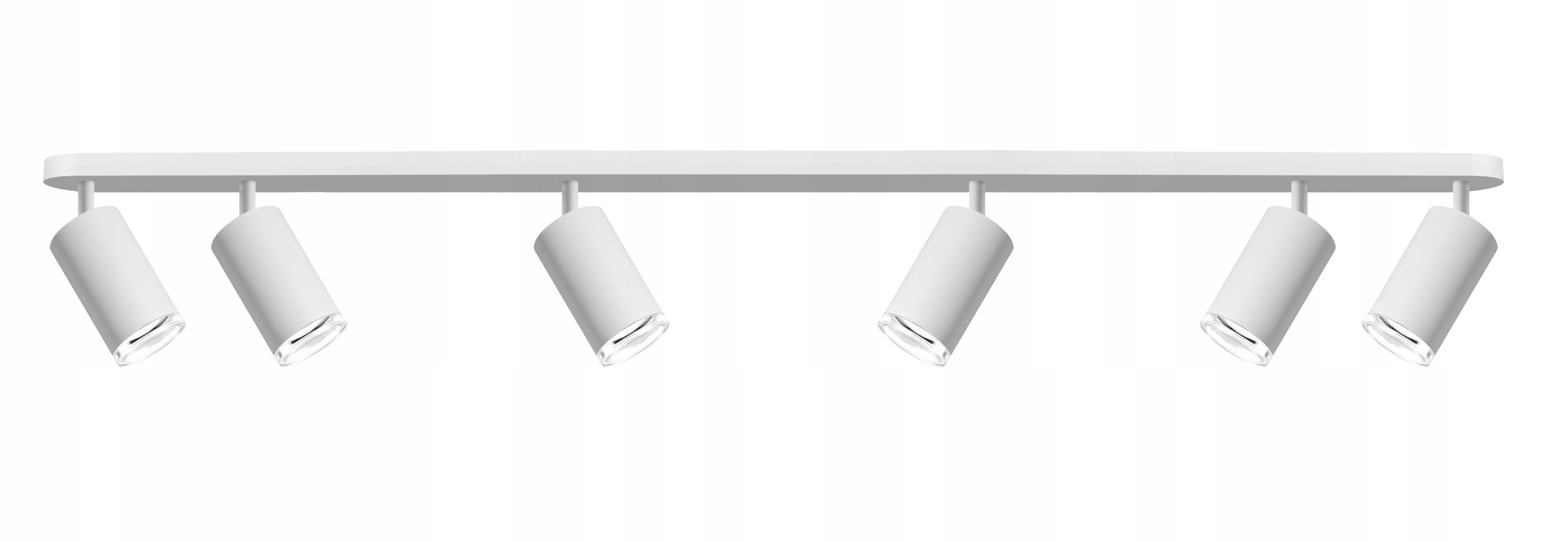 Nástenná stropná lampa Turyn 6xGU10 IP44 biela s striekajúcou vodou