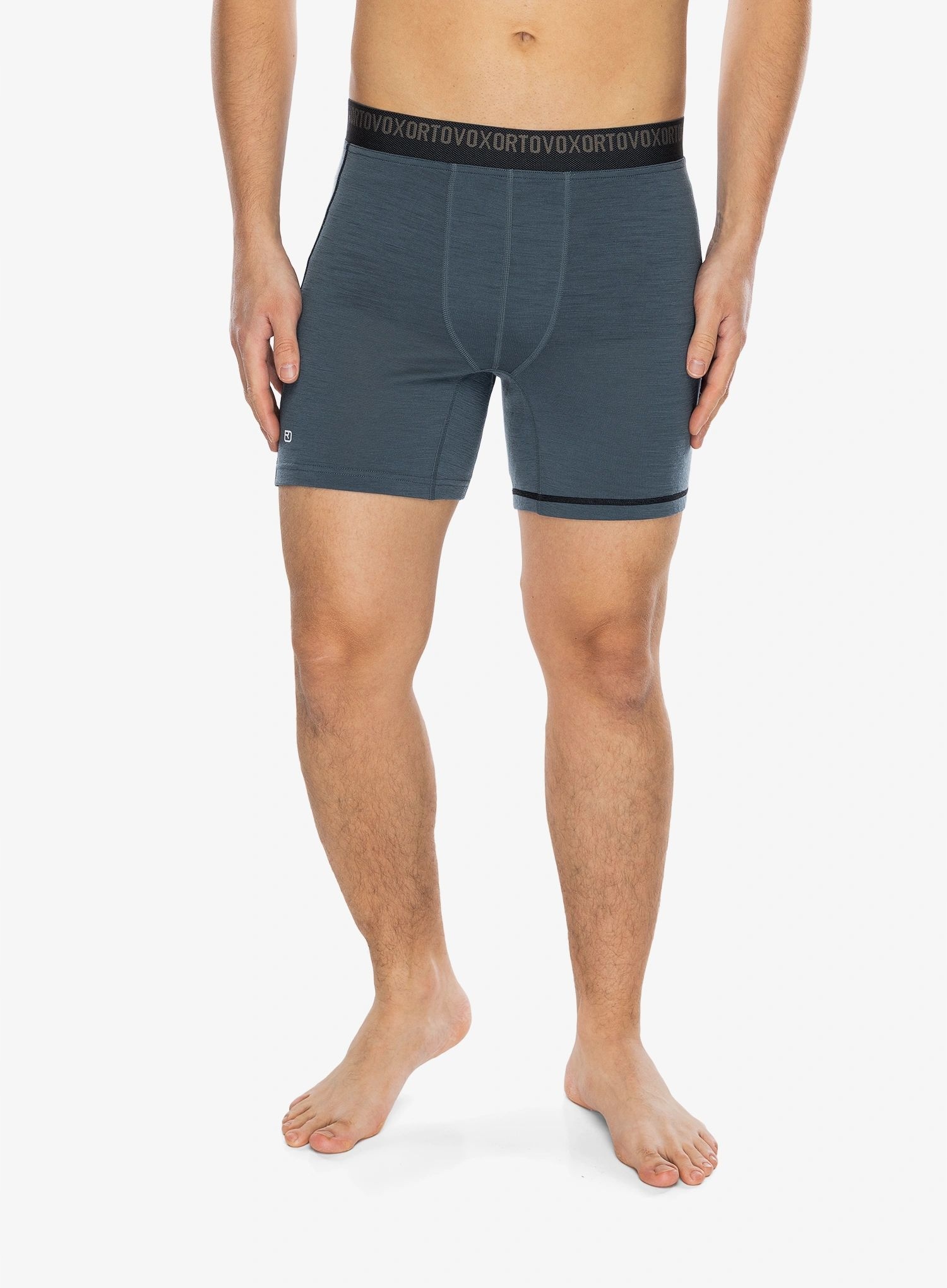 Termoaktivní boxerky Ortovox 185 Rock N Wool Boxer tmavě arktická šedá XL