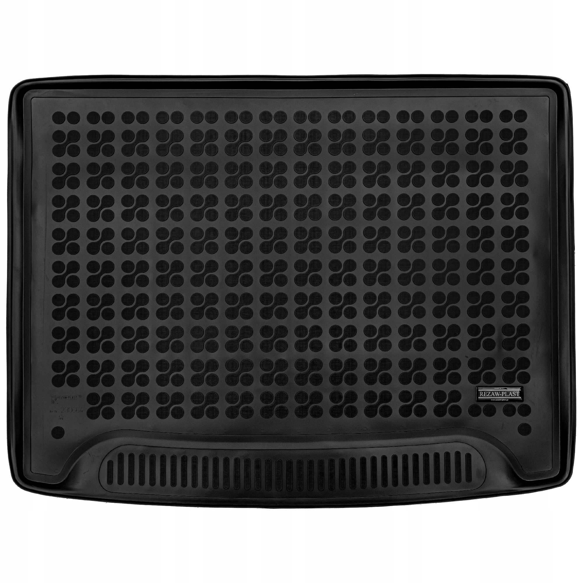 Černá gumová rohož Hyundai Kona II od roku 2023