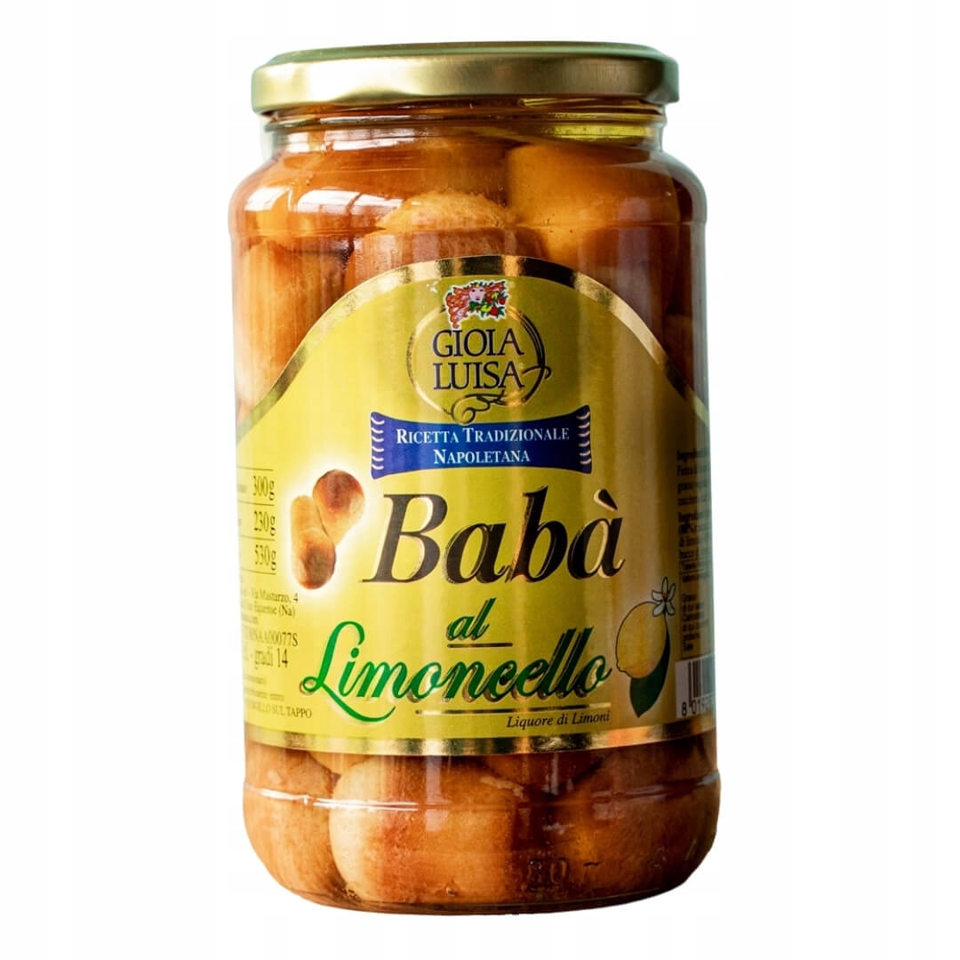 

Mini babki włoskie w Limoncello w alkoholu