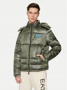 Ea7 Emporio Armani Kurtka puchowa Męskie zielony 6DPB71 PN2MZ