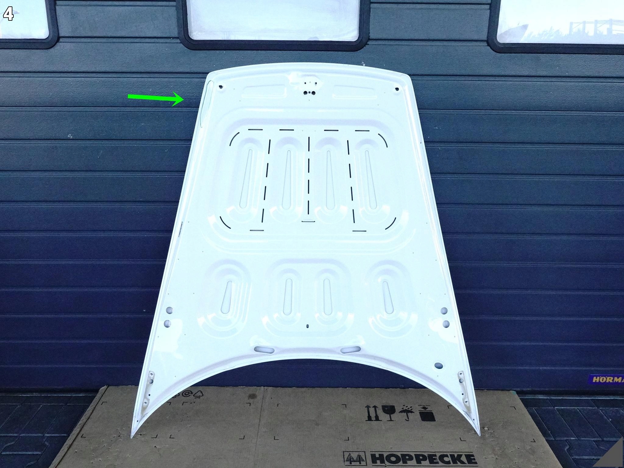 PORSCHE 911 992 CARRERA C2 C4 TURBO 19- bonnet cover boot front