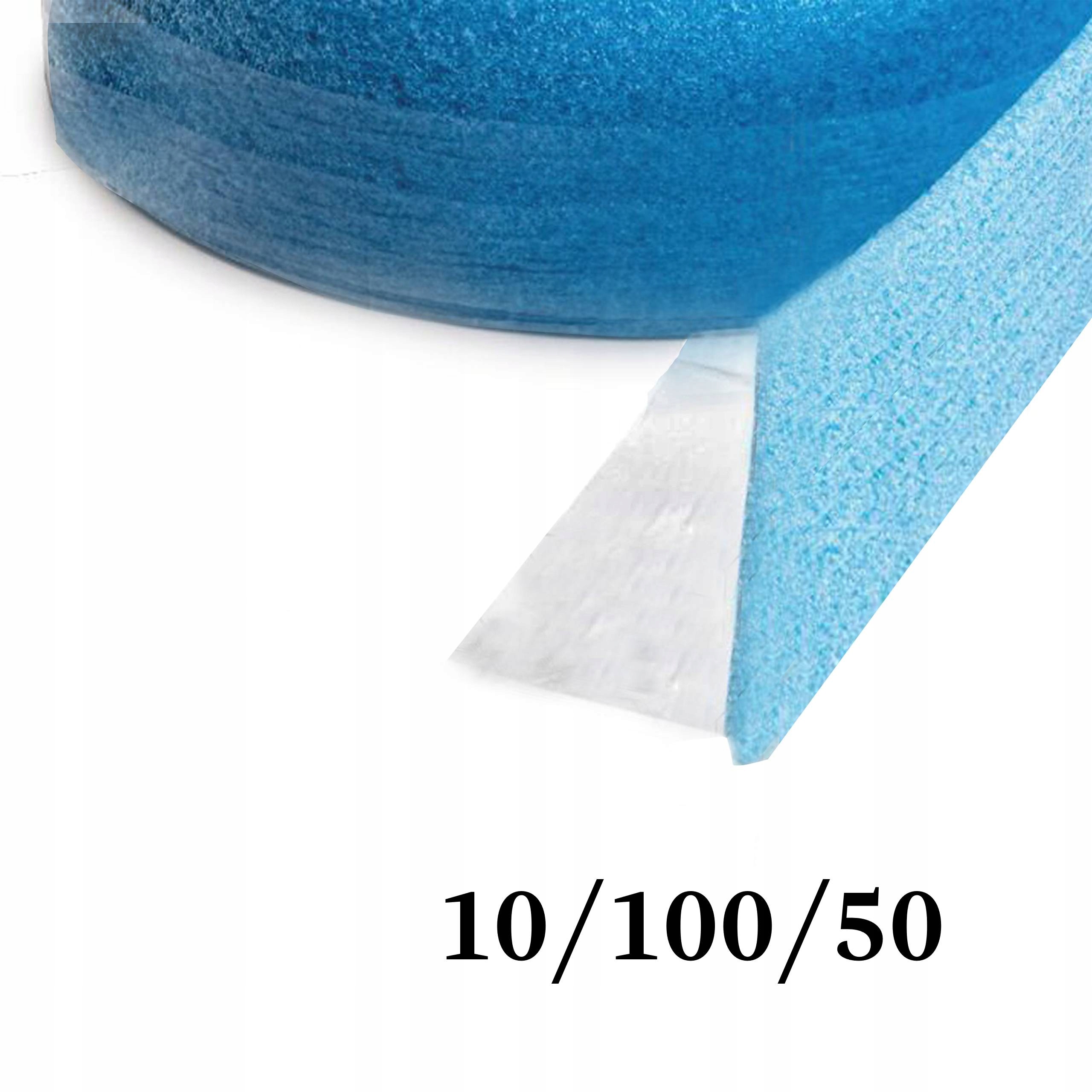 

Taśma brzegowa z folią i klejem 10 mm/100 mm/50mb
