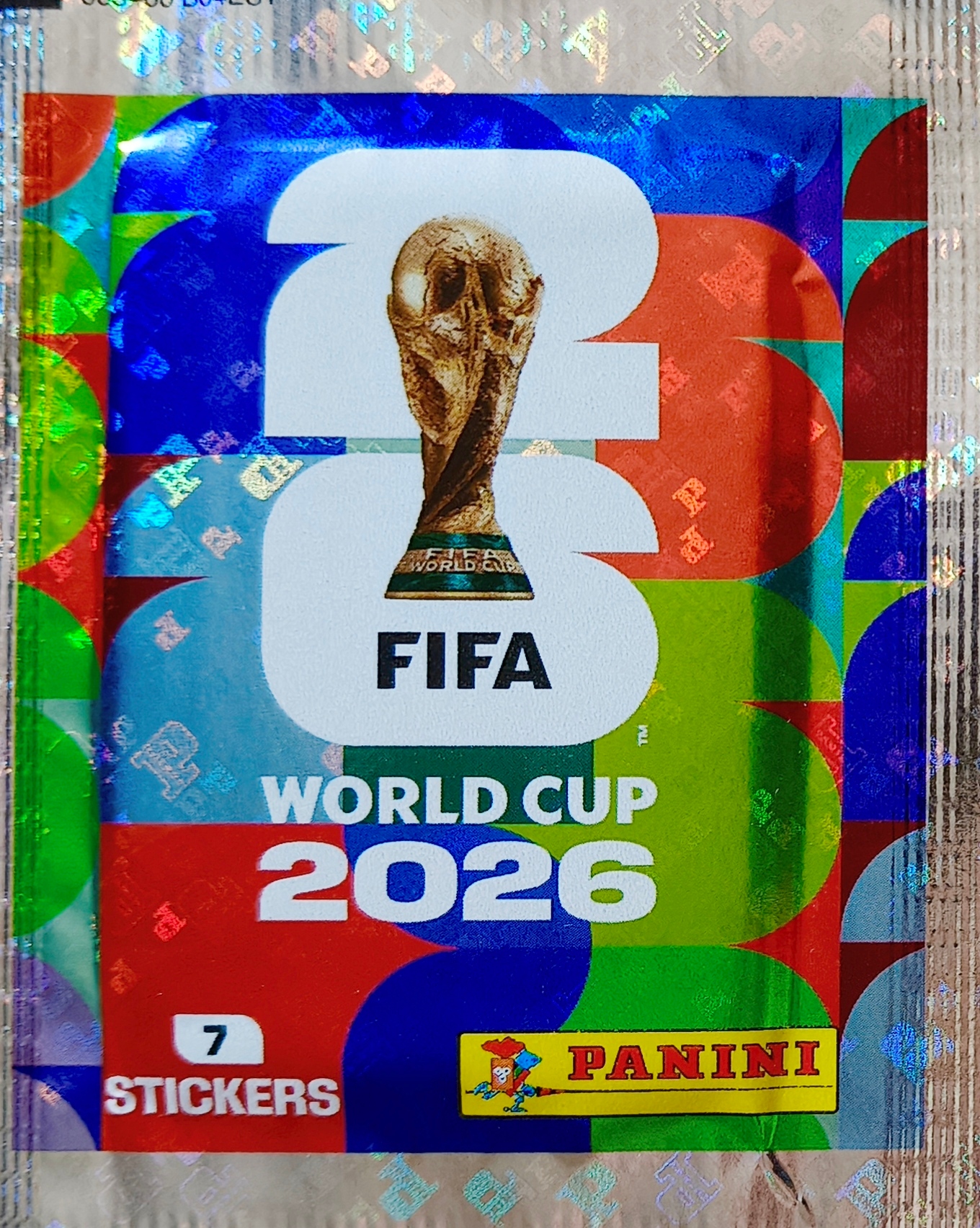 Naklejki Panini World Cup 2026 kolekcja naklejkowa nowa saszetka 7 naklejek