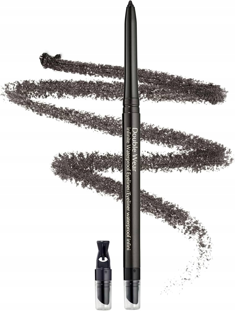 Estee Lauder Double Wear kredka do oczu 10 Blackened Onyx czarna z drobinką