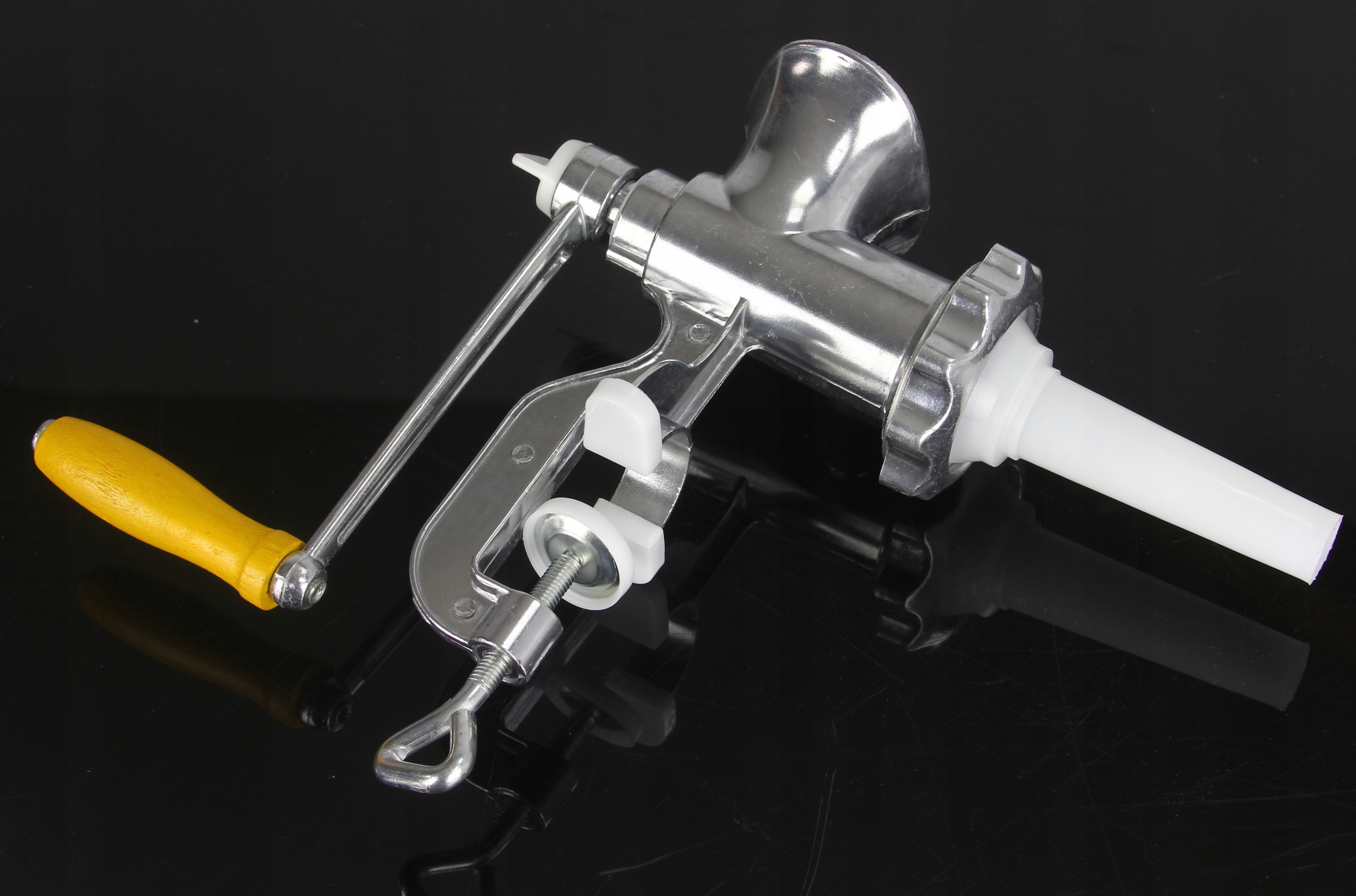 MASZYNKA DO MIELENIA MIĘSA RĘCZNA NADZIEWARKA do kiełbasy wędlin Marka bez marki