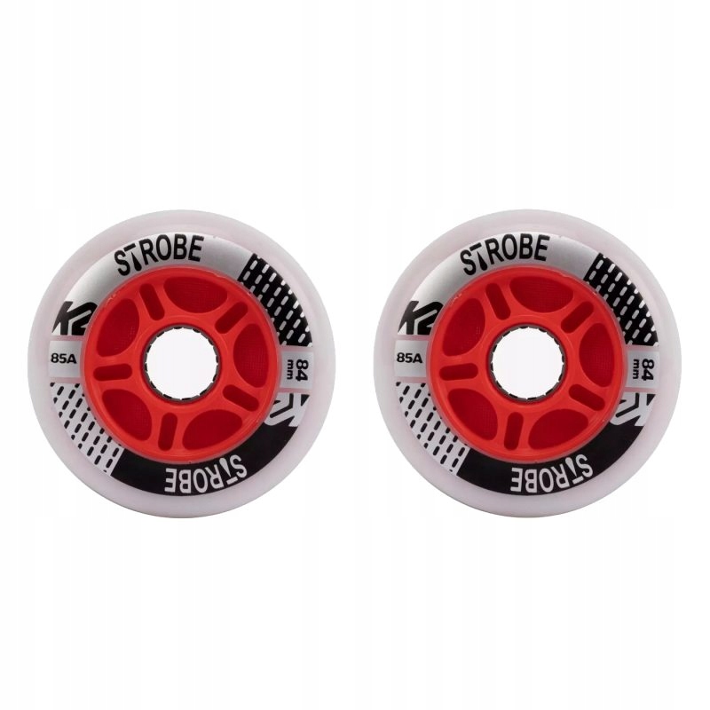 Kolečka na brusle K2 Strobe 84 mm/85A 2 ks bílá