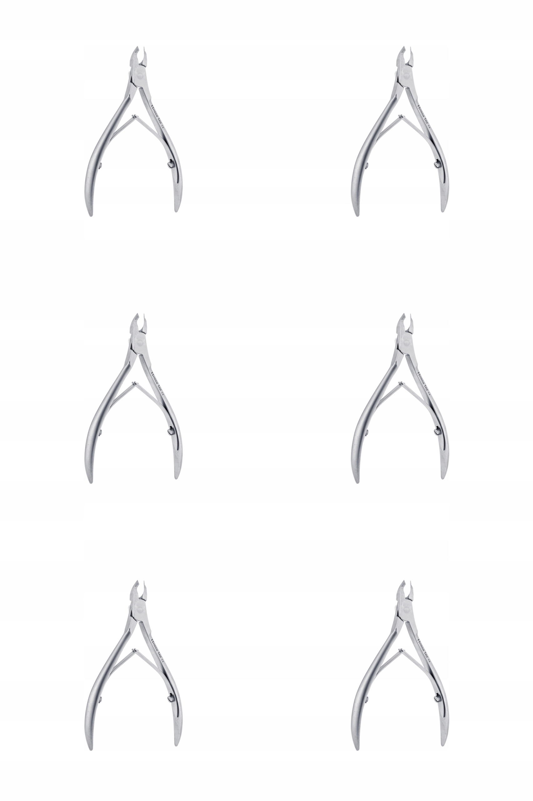 Fitti Nůžky na kůžičku nerezové 6 Ks