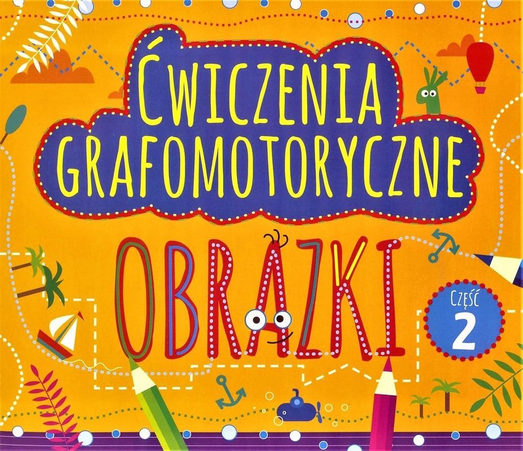 Ćwiczenia grafomotoryczne Obrazki część 2 Pryzmat