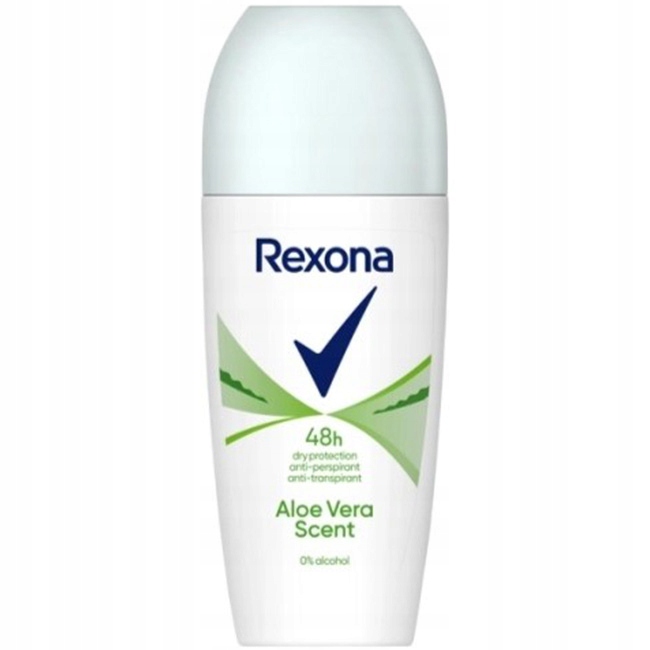 Dámský antiperspirant roll-on Rexona Women Aloe Vera Scent 0% 50 ml