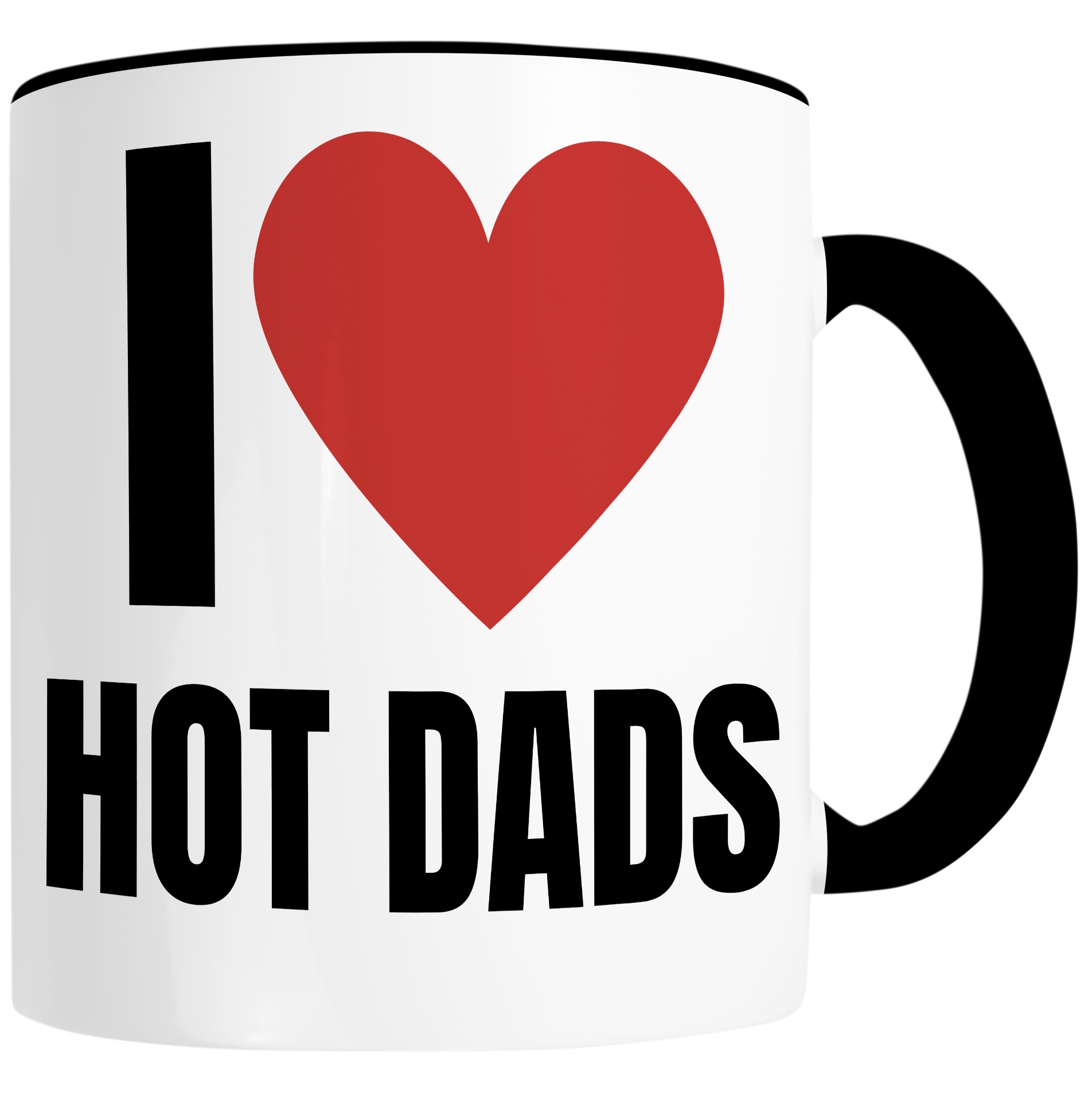 

I Love Hot Dads Kubek Dla Koleżanki Przyjaciółki