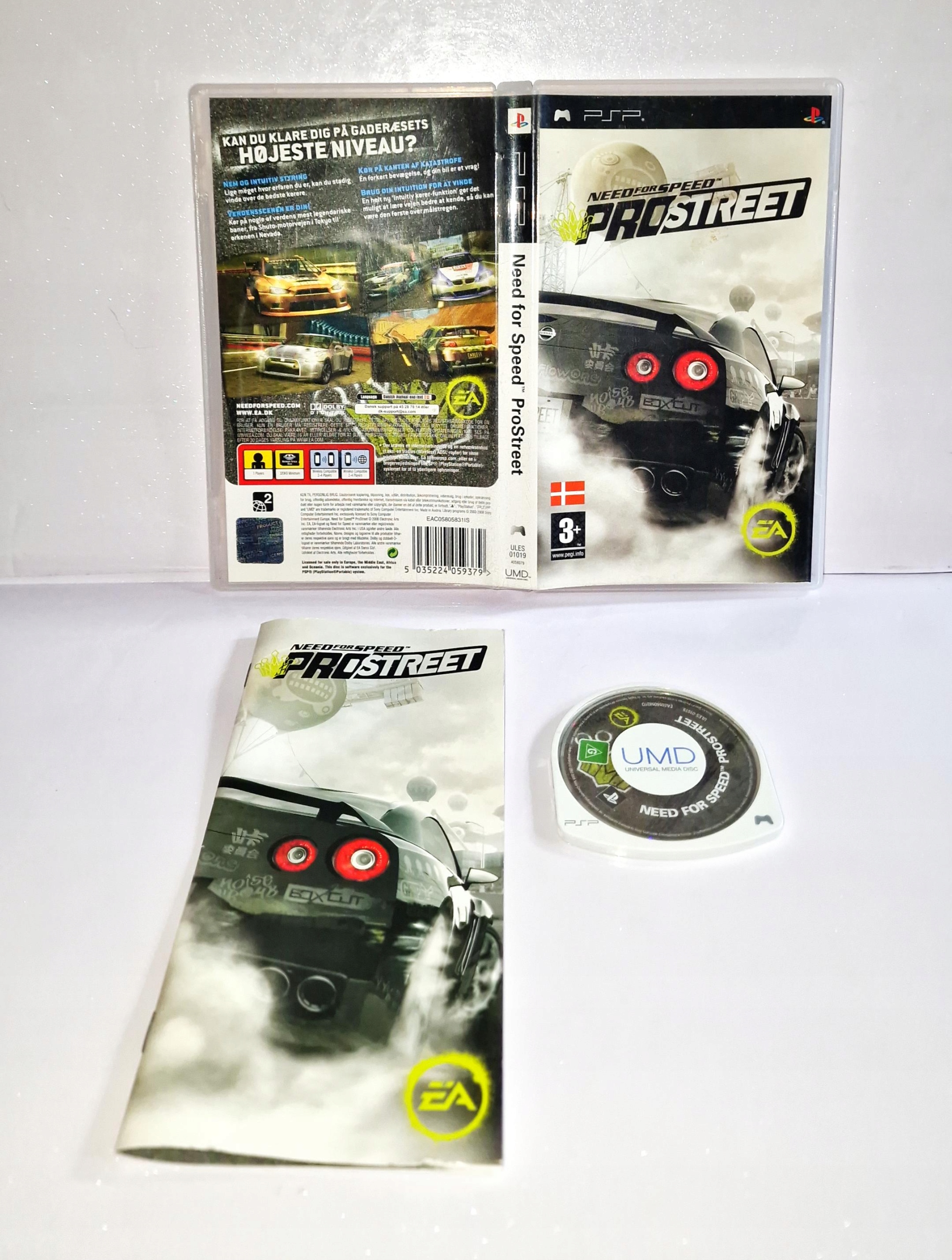 Need For Speed ProStreet Sony PSP