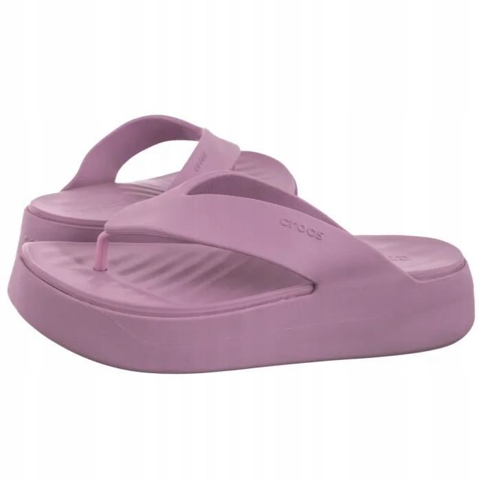 Žabky Crocs Getaway Platform Flip Hydrangea 209410-5BX Růžové