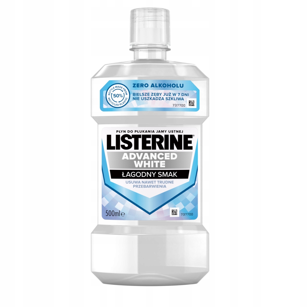 

Płyn do płukania ust Listerine Advanced White 500