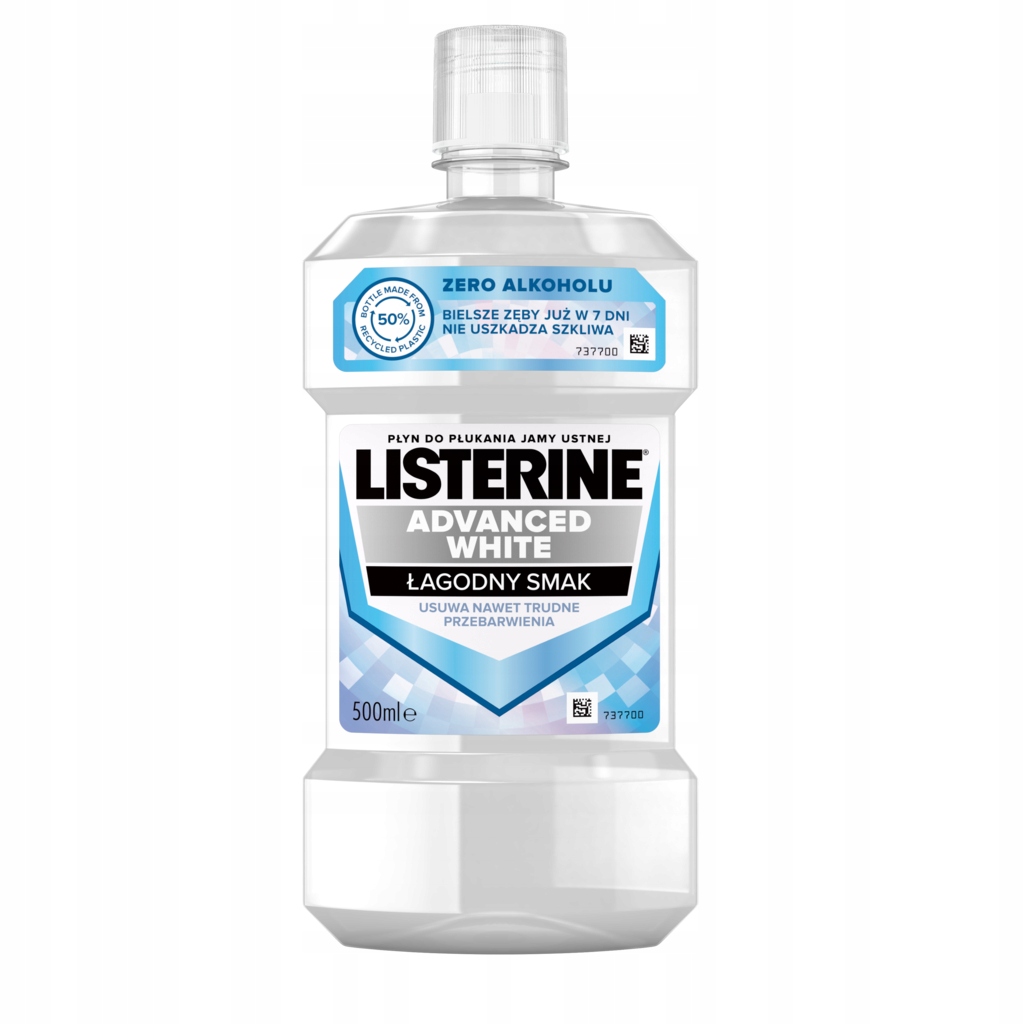 Płyn do płukania ust Listerine Advanced White 500