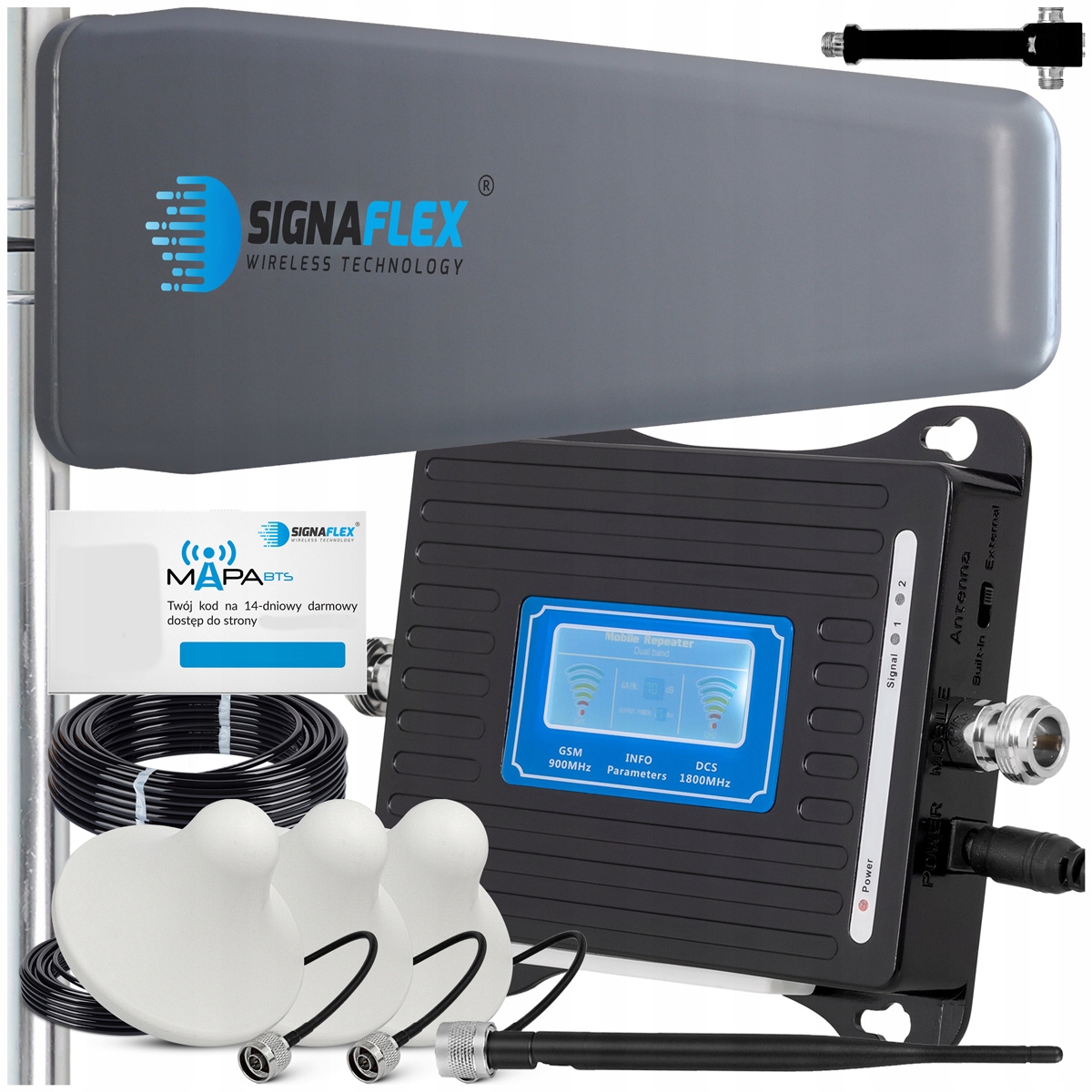 Антенный усилитель Signaflex LCD3000 65 дБ