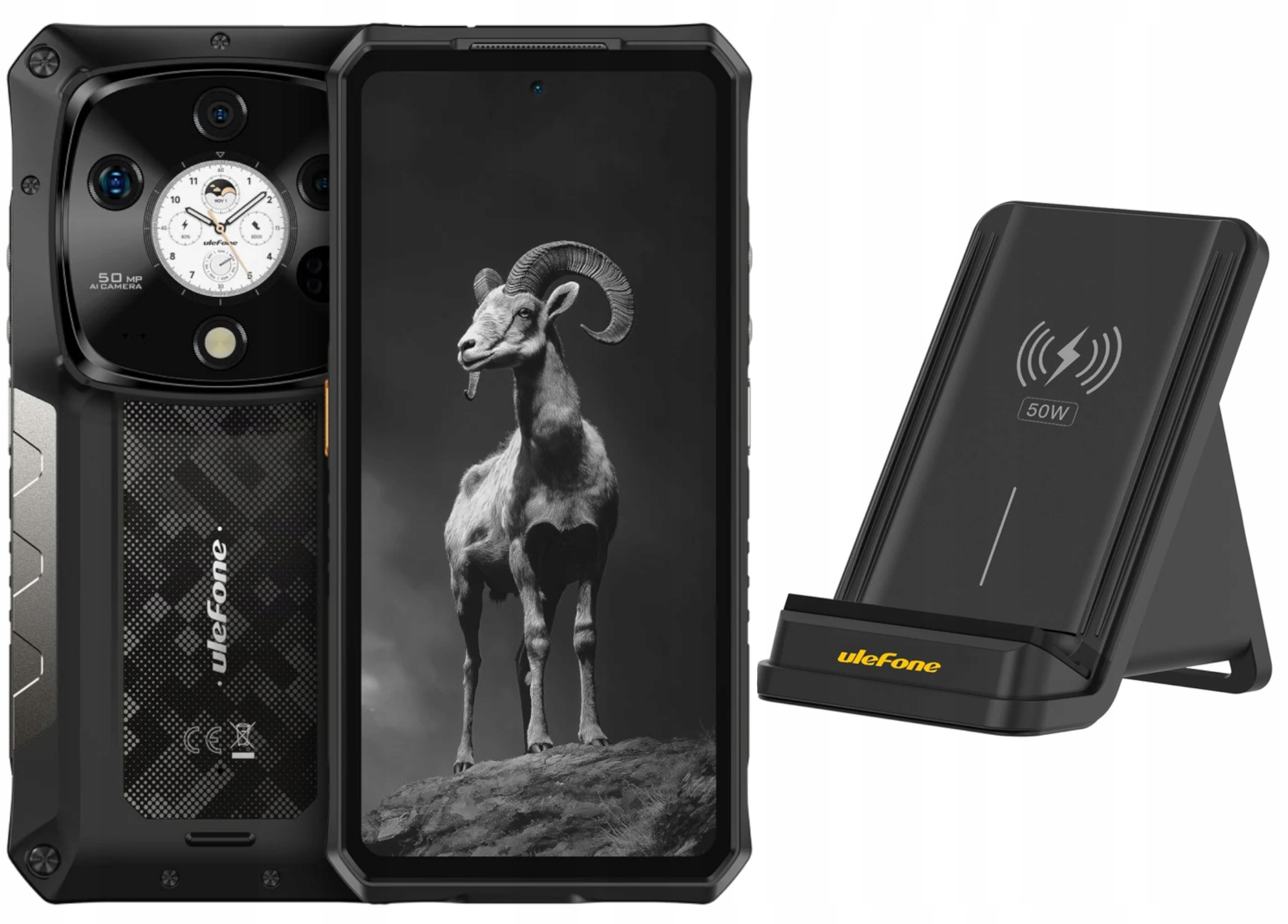 Ulefone Armor 28 Pro 16/512GB 5G 10600MAH Noktowizja Ładowarka Indukcyjna