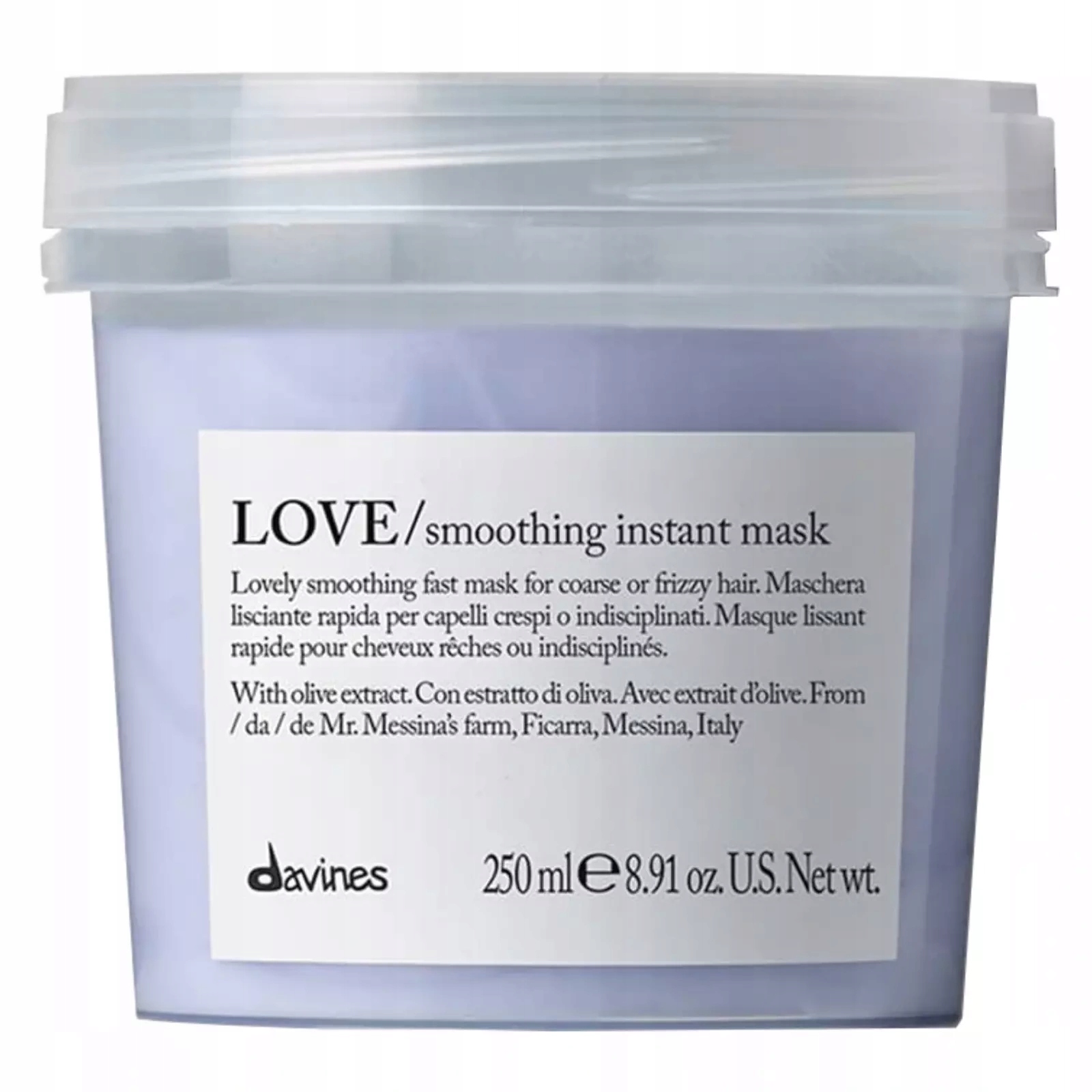 Davines Essential Love Vyhlazující maska na krepaté vlasy 250 ml