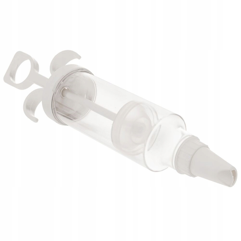 Strzykawka DEKORATOR szpryca do kremu ciast tortów deserów + końcówki Długość 21 cm