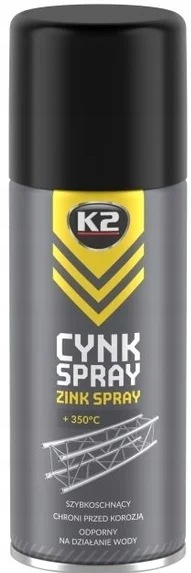 K2 cynk w sprayu antykorozyjny do metalu zabezpieczający 400 ml