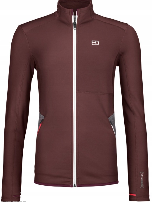 Bluza zimowa polarowa damska Ortovox Fleece Jacket W rozm. L Merino