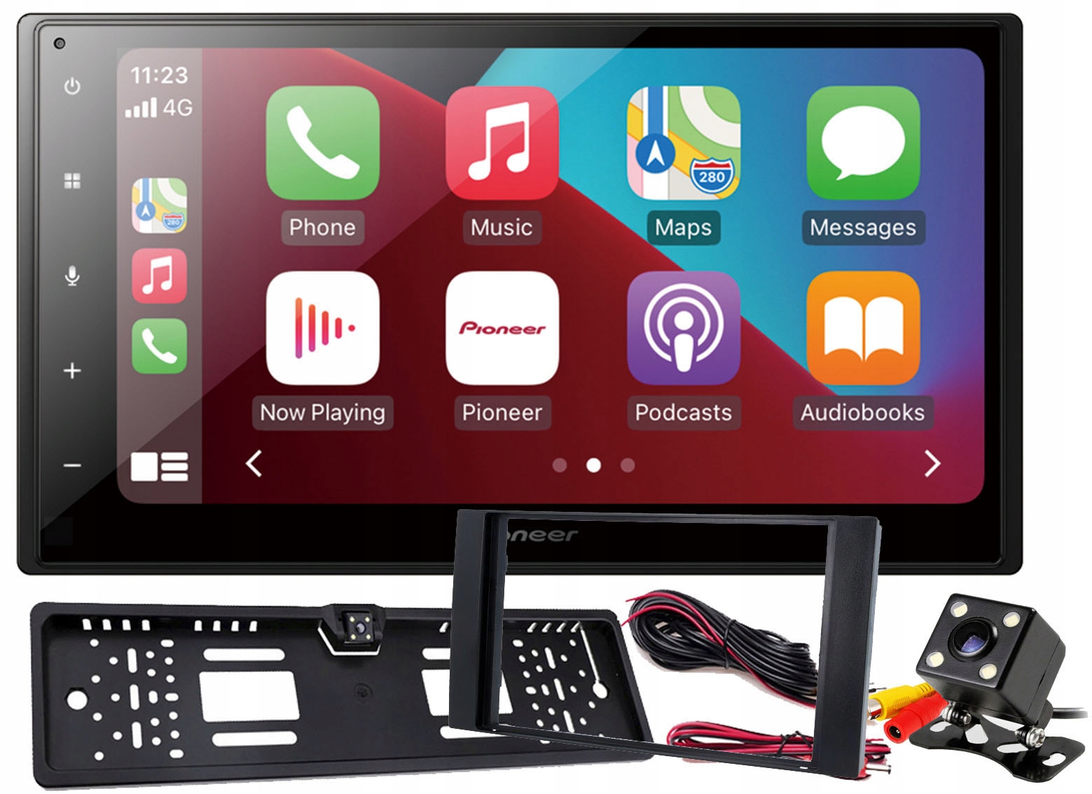 ПИОНЕР SPH-Da160dab BT 2-DIN Mp3 МОЩНОСТЬx50w РАДИО + РАМКА РАДИОСТАНЦИЯ НА РАДИО 2 DIN FORD C-MAX,FOCUS,KUGA