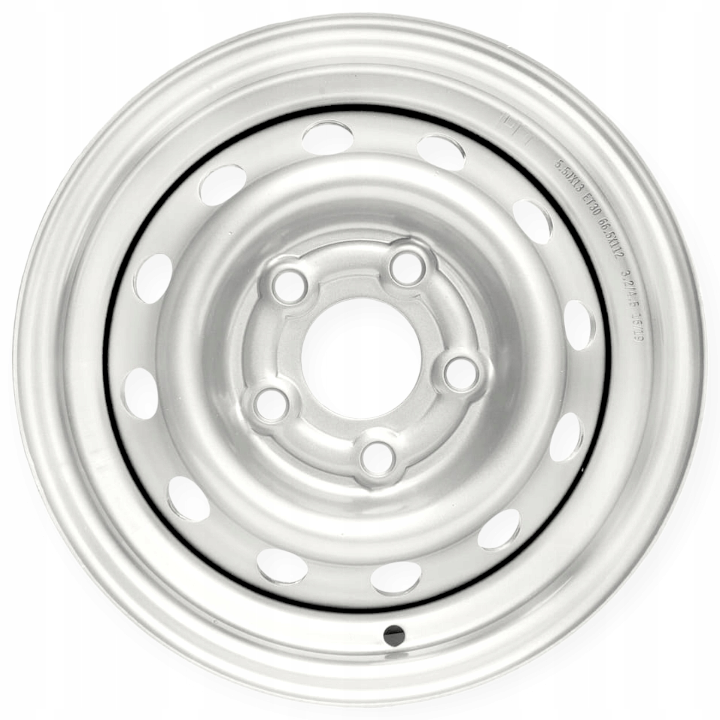 Zesílený ocelový ráfek pro těžký přívěs 5.5Jx13" 5x112 ET:30 66.5 mm