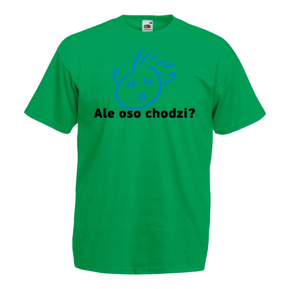 

Koszulka z nadrukiem zabawna ale oso chodzi XL
