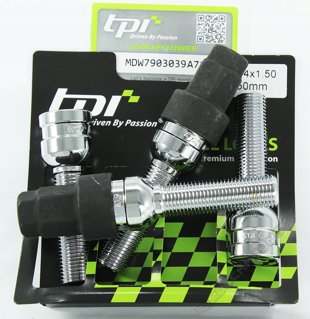 TPI SRUBY ZABEZPIECZAJACE 14x1 5x50 VW Golf Passat Producent code SN0264