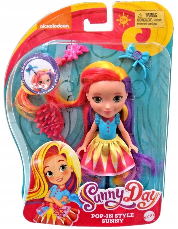 

Mattel Lalka Sunny Day Pop-In Style Sunny