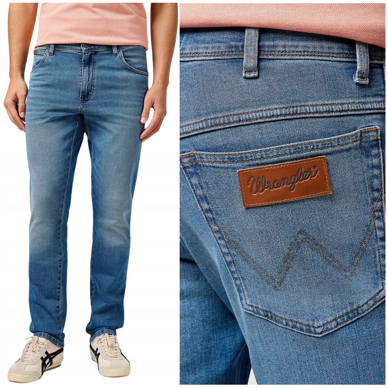 Wrangler Texas Slim Breeze lehce přiléhavé džínové kalhoty W38 L32