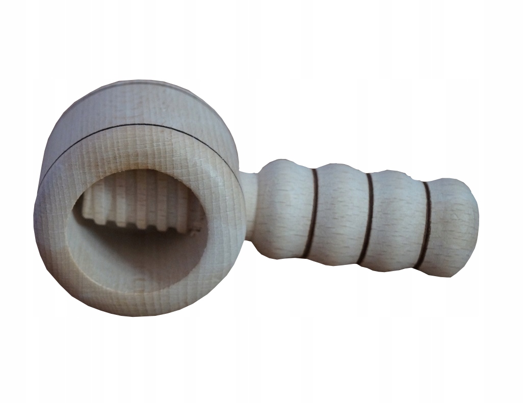 

Dziadek do orzechów drewniany typu Beczka z rączką