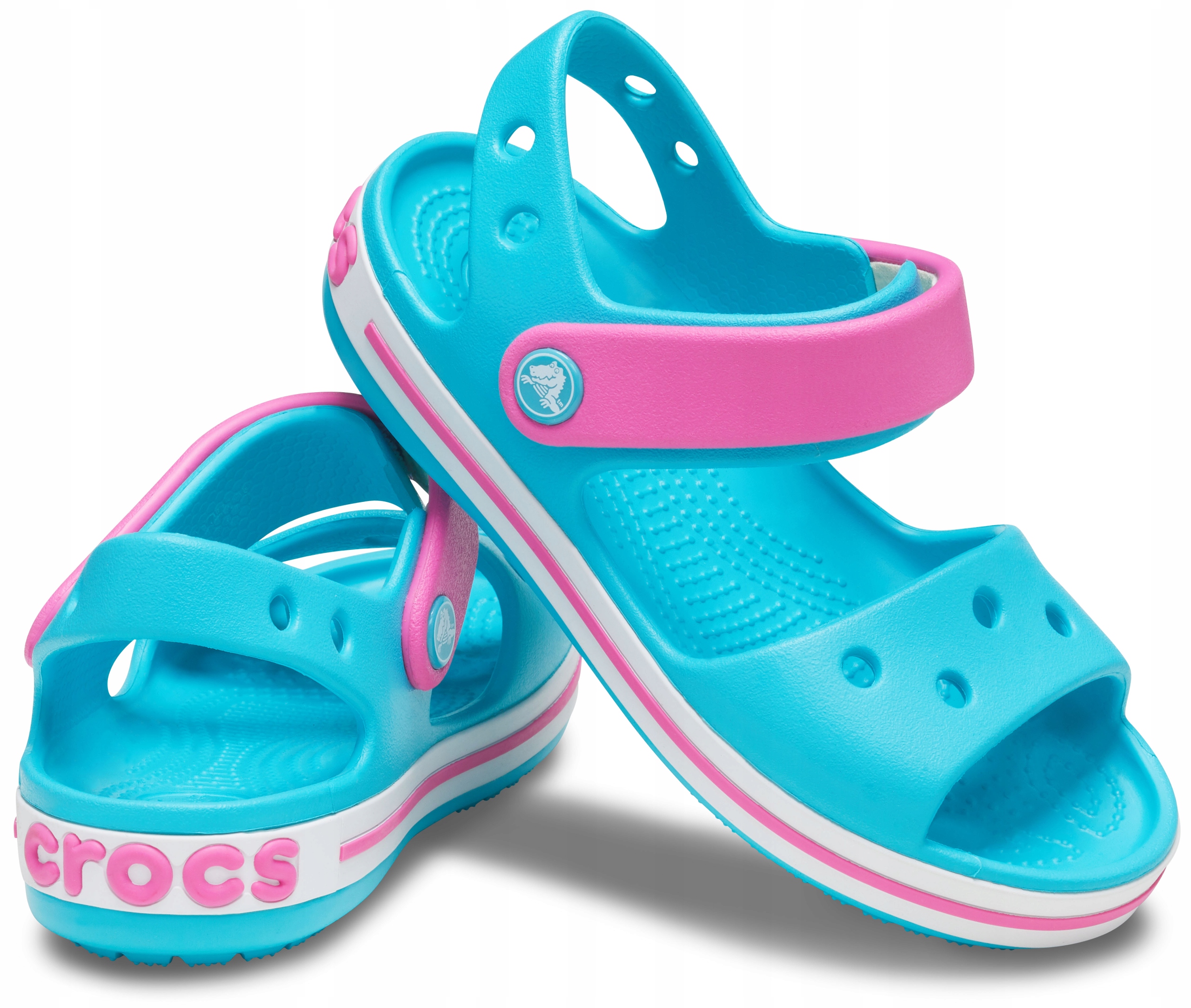 

Sandały Dziecięce Lekkie Crocs Rzepy Crocband 23,5