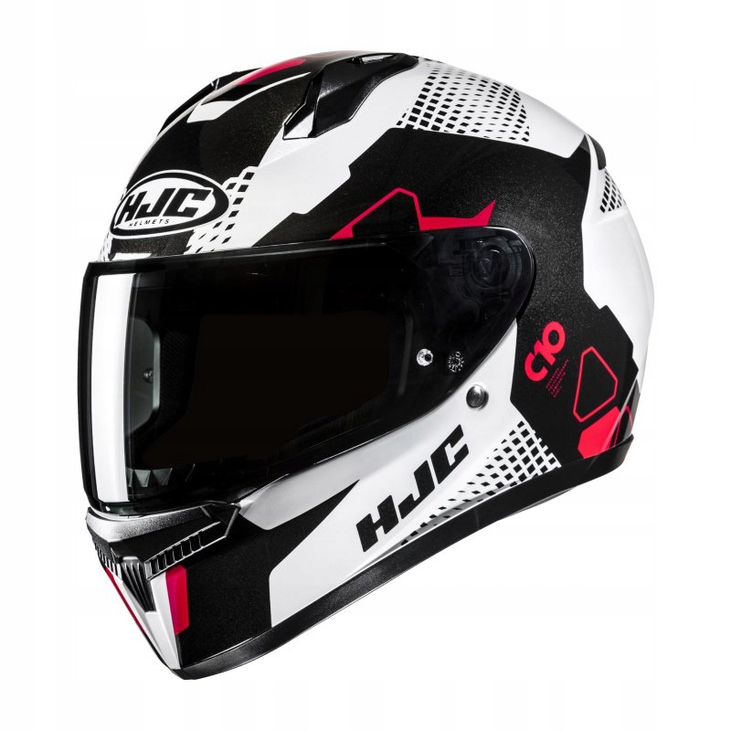 Motocyklová Prilba Hjc C10 Aspa White Black XL